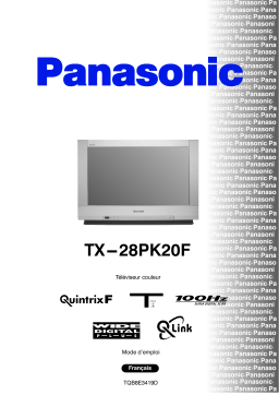 Panasonic TX28PK20F Operating instrustions