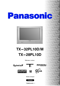 Panasonic TX28PL10D Operating instrustions