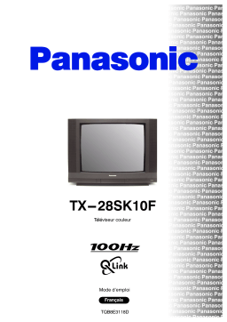 Panasonic TX28SK10F Operating instrustions