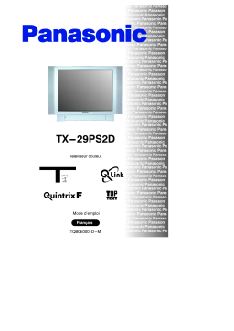 Panasonic TX29PS2D Operating instrustions