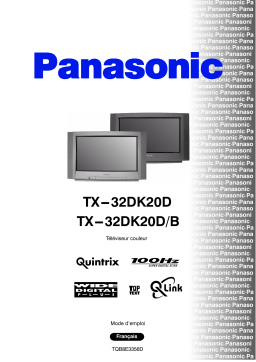 Panasonic TX32DK20DB Operating instrustions