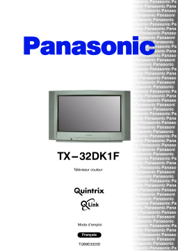 Panasonic TX32DK1F Operating instrustions