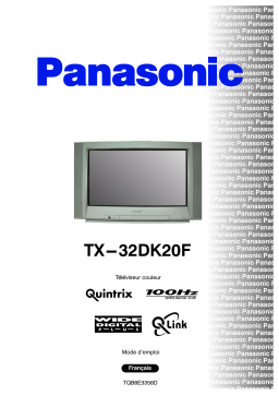 Panasonic TX32DK20F Operating instrustions