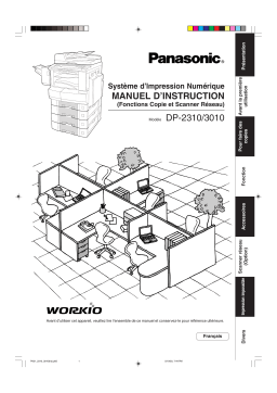 Panasonic DP2310 Operating instrustions