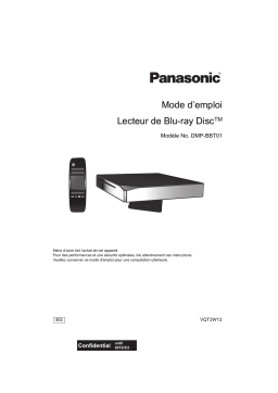 Panasonic DMPBBT01EG Operating instrustions