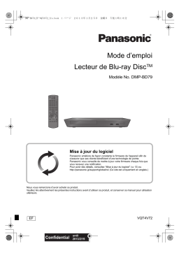 Panasonic DMPBD79EF Operating instrustions