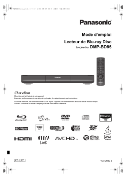 Panasonic DMPBD85 Operating instrustions