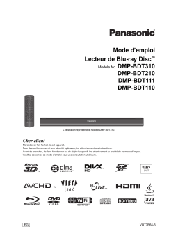 Panasonic DMPBDT210EG Operating instrustions