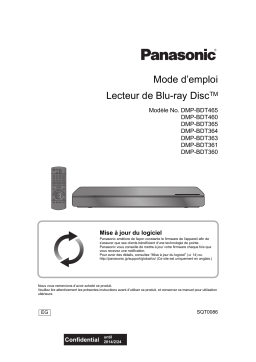 Panasonic DMPBDT360EG Operating instrustions