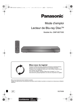 Panasonic DMPBDT360EF Operating instrustions