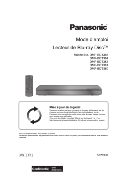 Panasonic DMPBDT385EG Operating instrustions