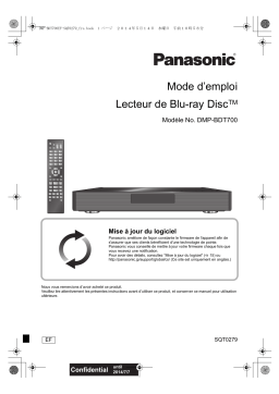 Panasonic DMPBDT700EF Operating instrustions