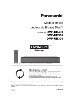 Panasonic DMPUB300EG Operating instrustions