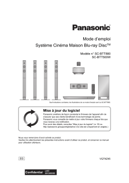 Panasonic SCBTT880EG Operating instrustions