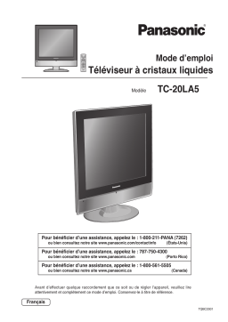 Panasonic TC20LA5 Operating instrustions