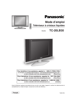 Panasonic TC20LB30 Operating instrustions