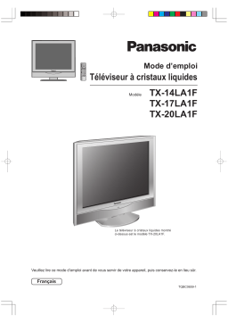 Panasonic TX20LA1F Operating instrustions