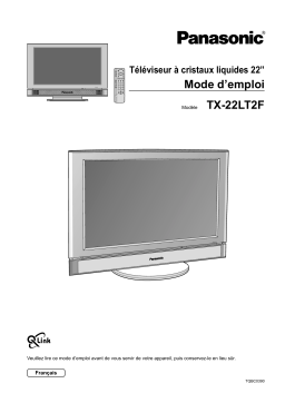 Panasonic TX22LT2F Operating instrustions