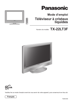 Panasonic TX22LT3F Operating instrustions