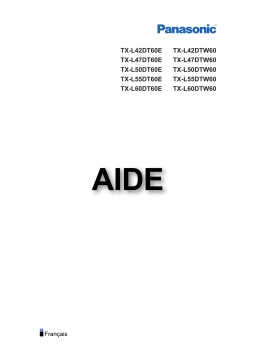 Panasonic TXL50DDTW60 Operating instrustions