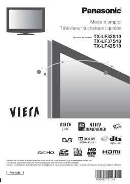 Panasonic TXLF37S10 Operating instrustions