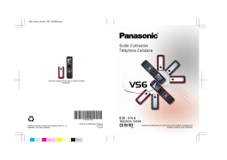 Panasonic EBVS6 Operating instrustions