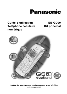 Panasonic EBGD90 Operating instrustions