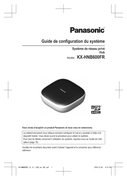 Panasonic KXHN6010FR Operating instrustions
