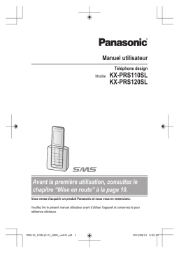 Panasonic KXPRS110SL Operating instrustions