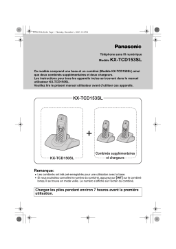 Panasonic KXTCD153SL Operating instrustions