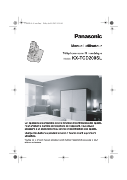 Panasonic KXTCD202SL Operating instrustions