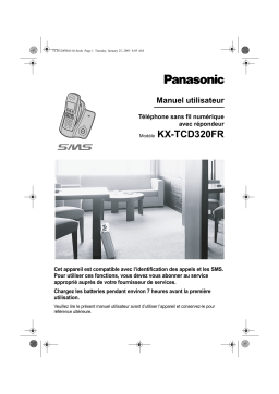 Panasonic KXTCD320FR Operating instrustions