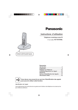 Panasonic KXTG1070SL Operating instrustions