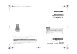 Panasonic KXTG1311BL Operating instrustions