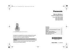 Panasonic KXTG1311FR Operating instrustions