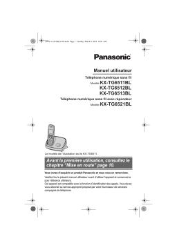 Panasonic KXTG6512BL Operating instrustions
