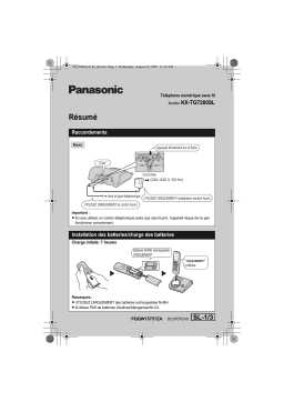 Panasonic KXTG7200SL Operating instrustions