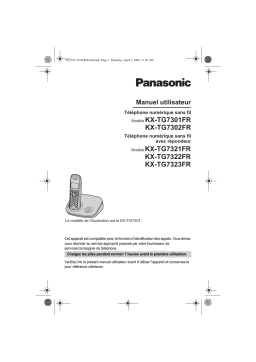 Panasonic KXTG7302FR Operating instrustions