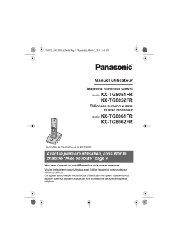 Panasonic KXTG8061FR Operating instrustions