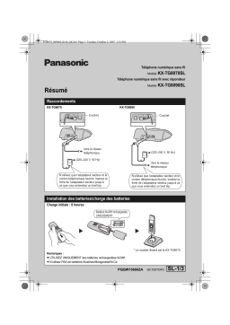 Panasonic KXTG8070SL Operating instrustions