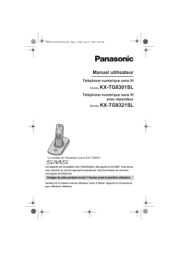 Panasonic KXTG8301SL Operating instrustions