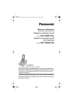 Panasonic KXTG8421SL Operating instrustions