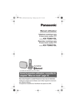 Panasonic KXTG8621SL Operating instrustions