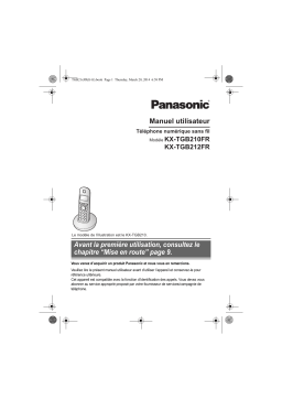 Panasonic KXTGB212FR Operating instrustions