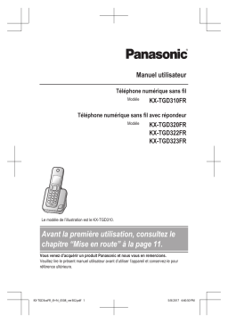 Panasonic KXTGD323FR Operating instrustions