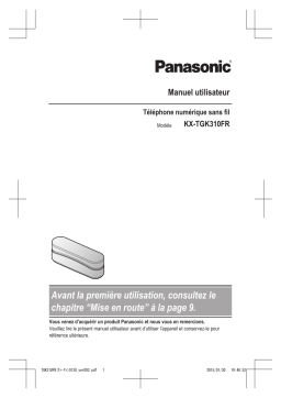 Panasonic KXTGK310FR Operating instrustions