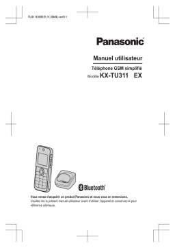 Panasonic KXTU311EXBE Operating instrustions