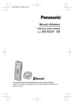 Panasonic KXTU311EXWE Operating instrustions