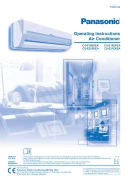 Panasonic CSE21EKEA Operating instrustions