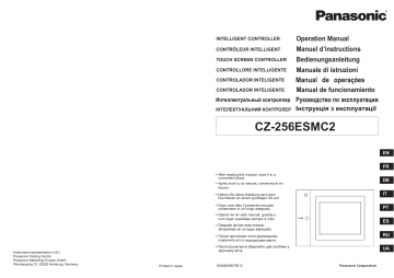Mode d'emploi | Panasonic CZ256ESMC2 Operating instrustions | Fixfr